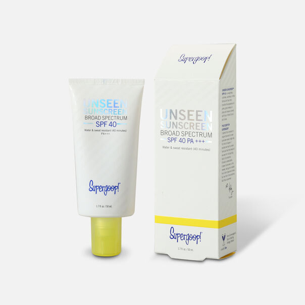 Supergoop! Unseen Sunscreen, SPF 40, 1.7 fl oz,  Supergoop! Unseen Sunscreen, SPF 40, 1.7 fl oz